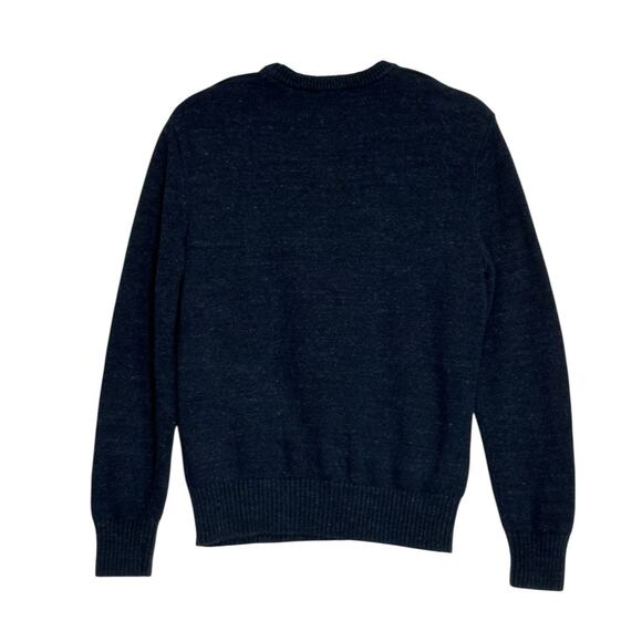 GAP blue Aztec print long sleeves sweater size Small - Picture 2 of 8